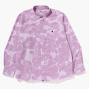 Bape Stripe Camo Relaxed Fit Shirt Purple