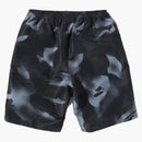 Bape Stroke Camo Beach Shorts Black