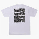 Bape Stroke Camo Distortion Tee White/black