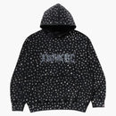 Bape Studded Logo Relaxed Fit Pullover Hoodie Black