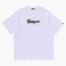 Bape Studs Bape Logo Relaxed Fit Tee White