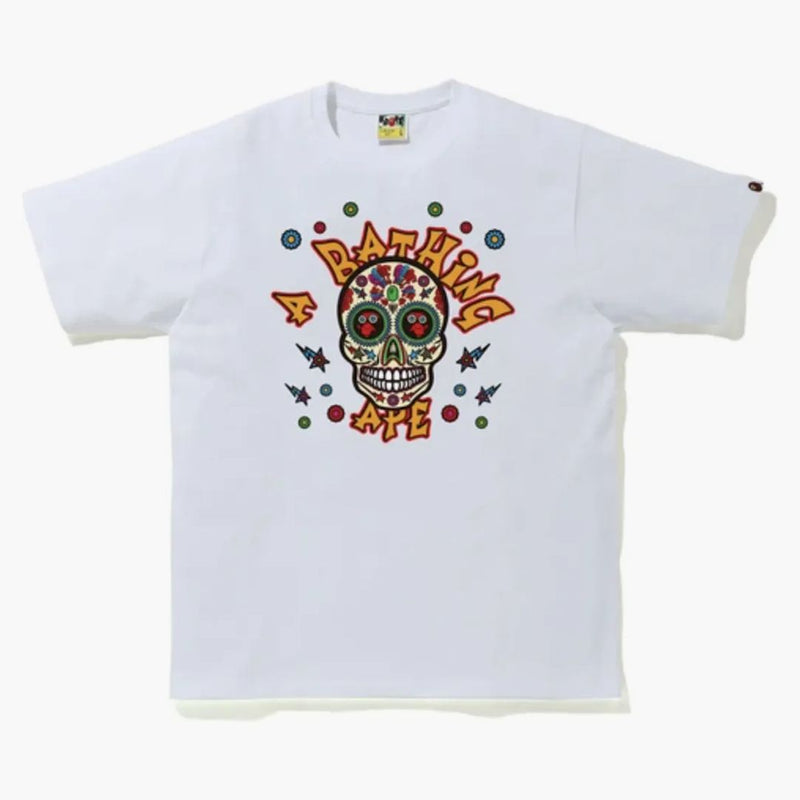 Bape cukr lebka bílá bílá