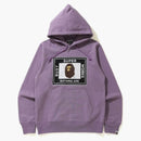Bape Super Busy Works Publover Hoodie Purple