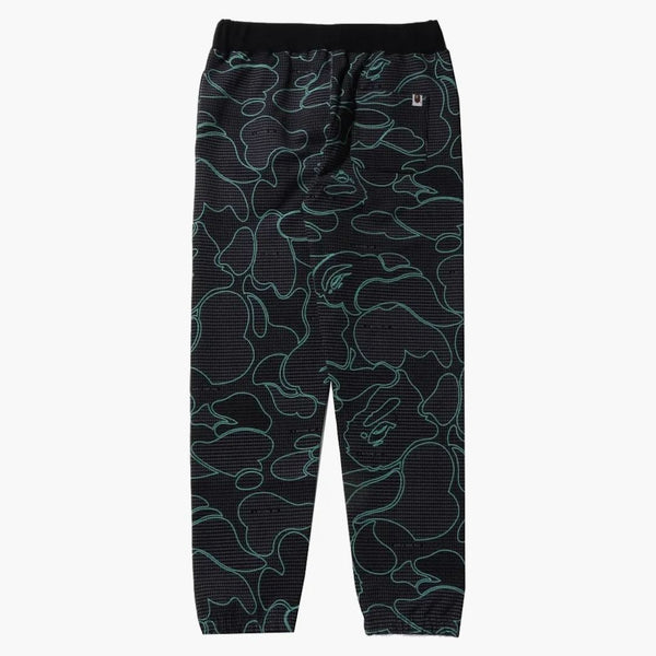 Bape Text Code Camo Stoppants Black