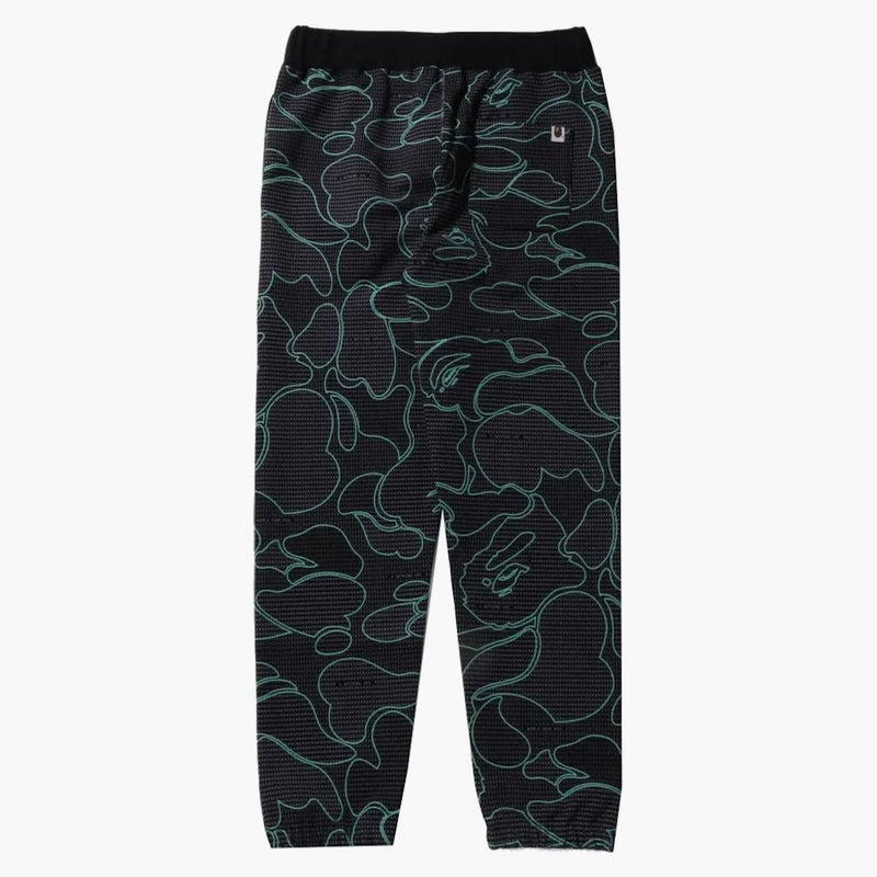 Bape Text Code Camo Stoppants Black