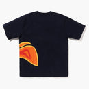 Bape thermography relaxed fit tea navy