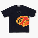 Bape thermography relaxed fit tea navy