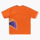 Bape thermography relaxed fit tea orange