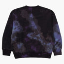 Bape Tie Dye Ape Head Relaxed Fit Crewneck Sweatshirt Black