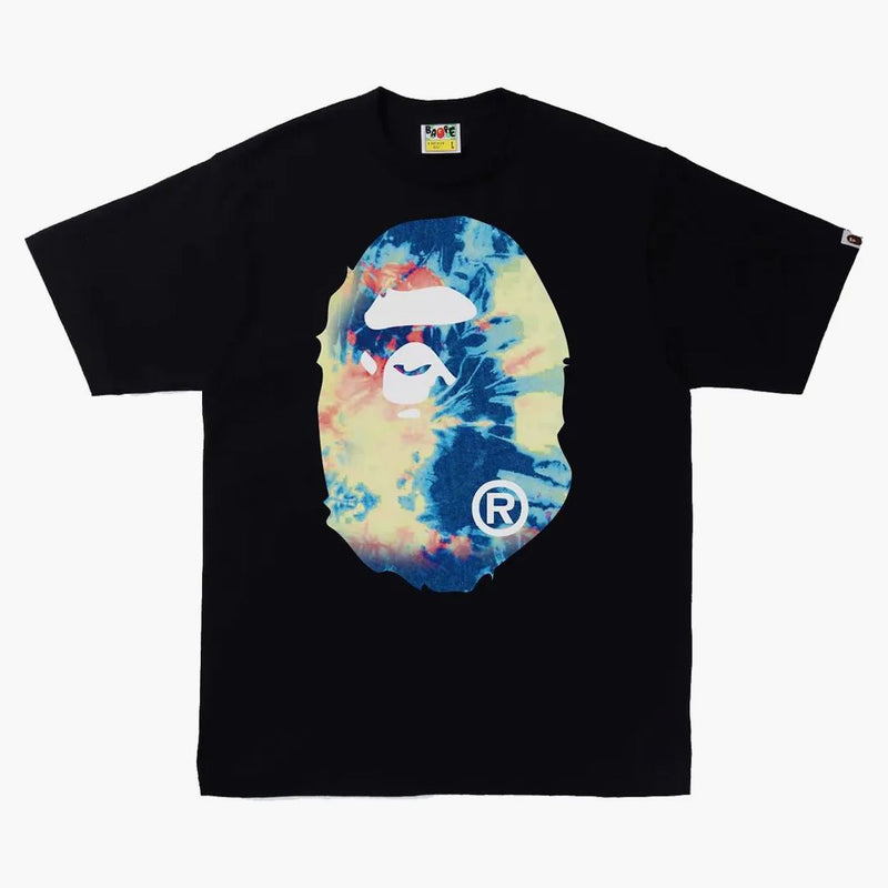 Tè a cravatta bape grande scimmia tè nero/multi