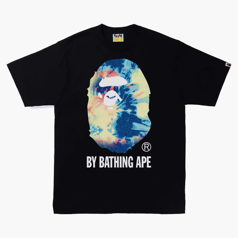 Tintura cravatta bape byinge tè scimmia nero/multicolore