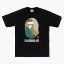 Bape Tie Dye By Bathing Ape Tee (fw24) Black/beige