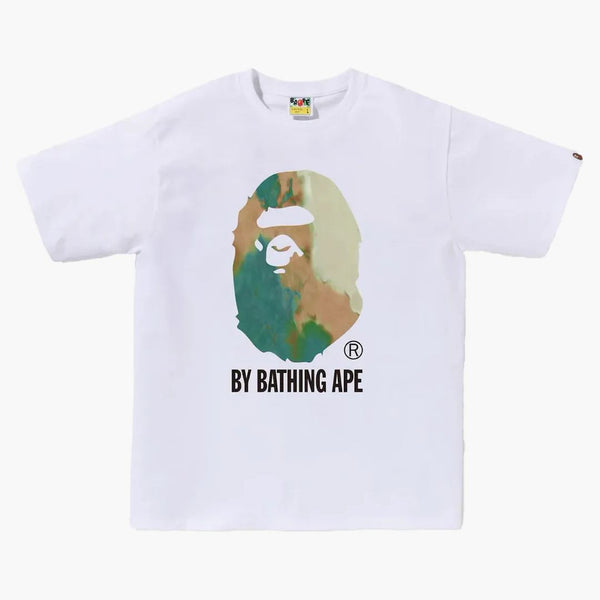 Bape Tie Dye By Bathing Ape Tee (fw24) White/beige
