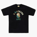 Bape Tie Dye College Tee Black/beige