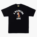 Bape tie dye college tea black/navy