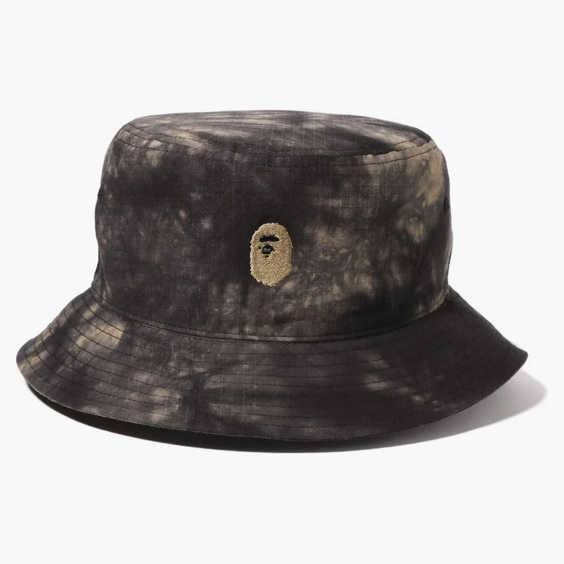 Bape Tie Dye One Point Bucket Has Black