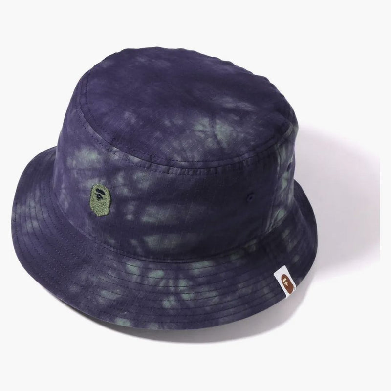 Bape Tie Dye One Point Bucket has Purple