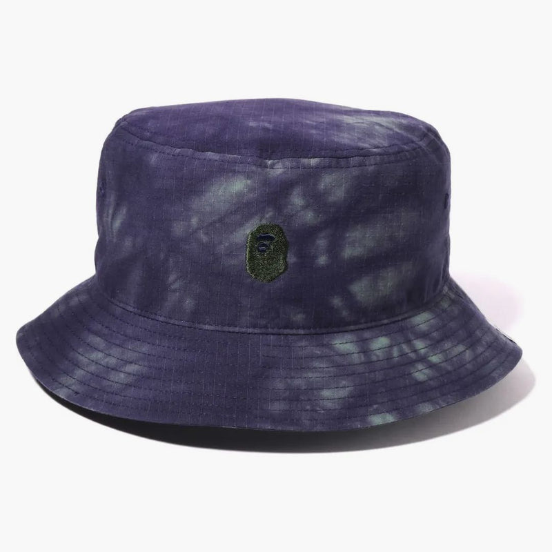 Bape Tie Dye One Point Bucket has Purple