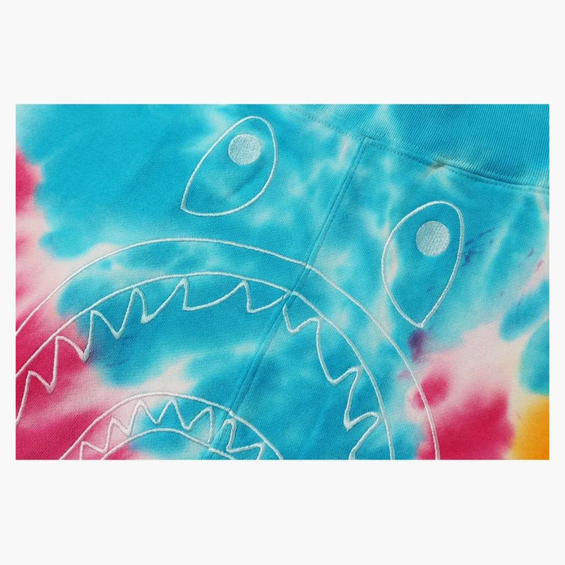 Bape Tie Dye Shark Sweat (SS19) Shorts Multi