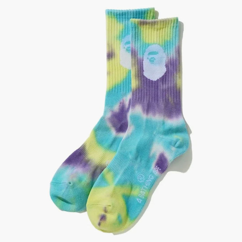Bape Tie Dye Socks Multi