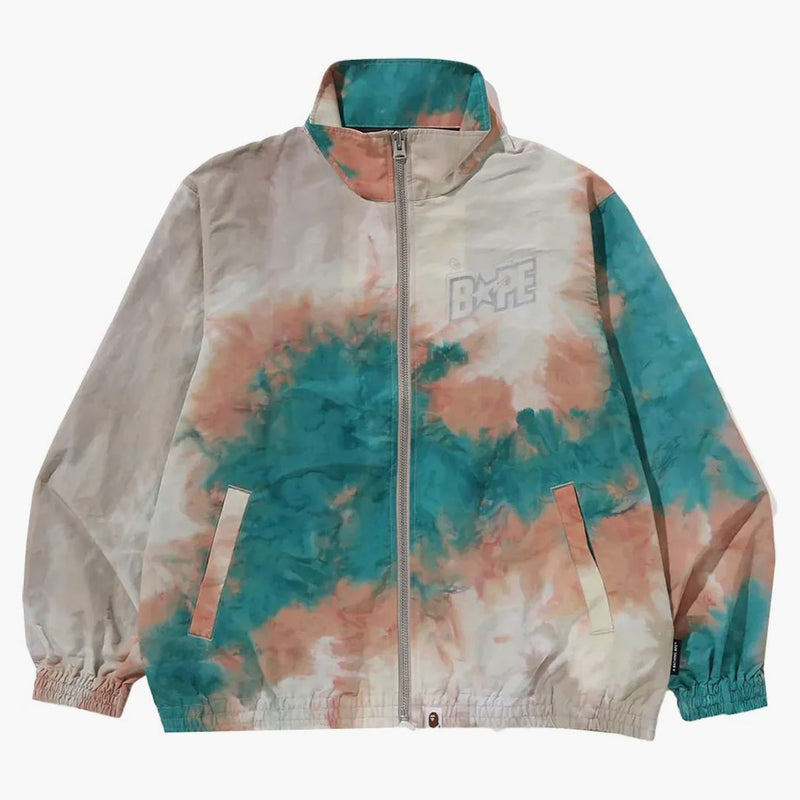 Bape Tie Dye Track Jacket Beige
