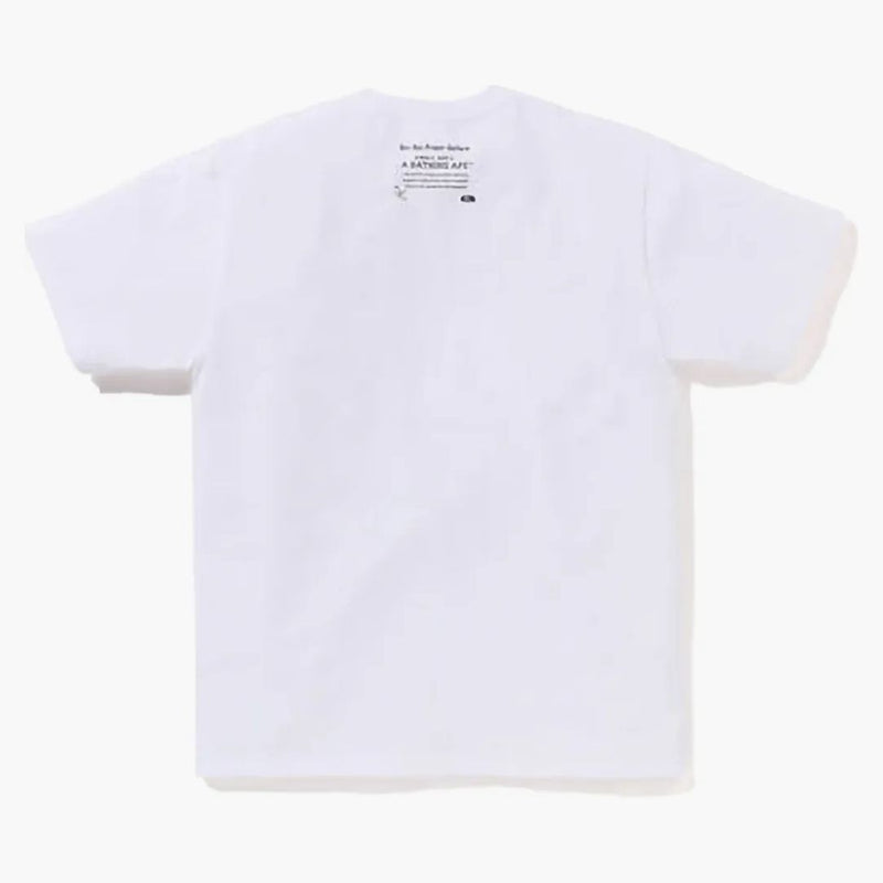 Bape Tiger Camo Ape Head Tea White