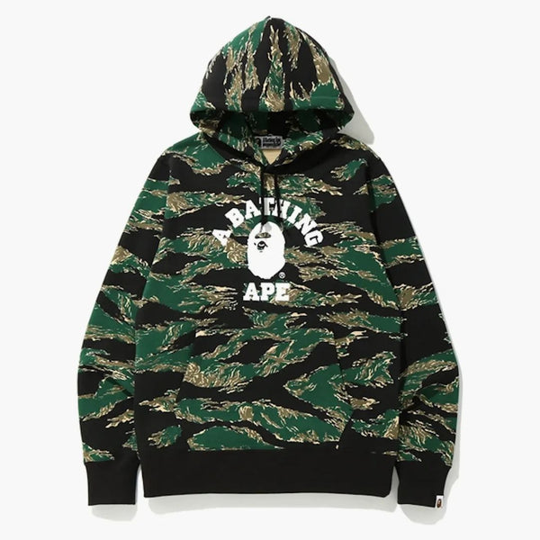 BAPE TIGER CAMO COLLEGE PHERLOVER CONEDIA verde