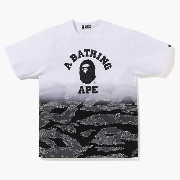 BAPE TIGER CAMADATION COLLEGE COLLEGE TEA NERO