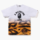 Bape Tiger Camo Gradation College Tea Orange