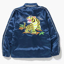 Bape Tiger Empoidered Coach Bunda Blue