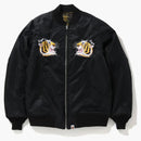 Bape Tiger Embroidery Reversible Jacket Black