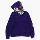 Bape Tiger Full Zip Hoodie (FW23) Purple