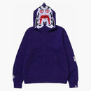Bape Tiger Full Zip Hoodie (FW23) Purple