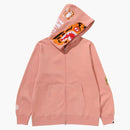Bape Tiger Full Zip Hoodie (fw24) Pink