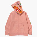 Bape Tiger Full Zip Hoodie (fw24) Pink