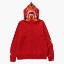 Bape Tiger Full-zip Hoodie (fw24) Red