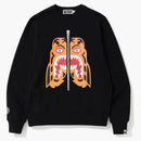 Bape Tiger Heavy Weight Crewneck (FW19) Black