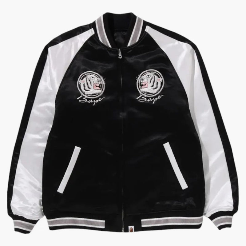 BAPE Tiger Reversible Souvenir Giacca Nera