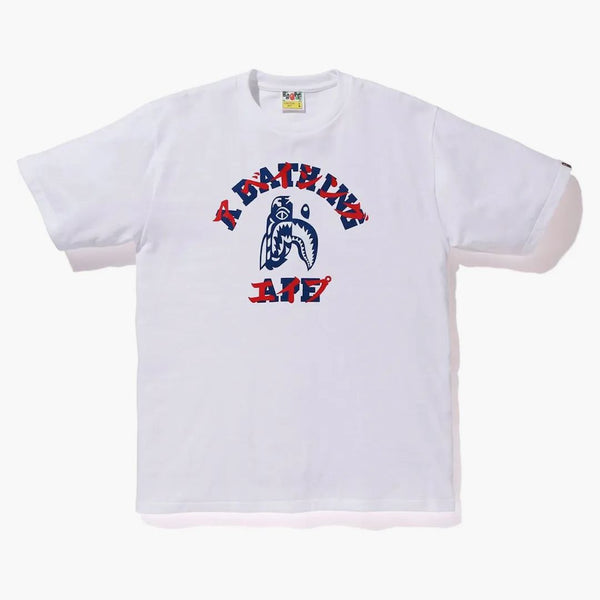 Bape Tiger Shark Katakana Tea White