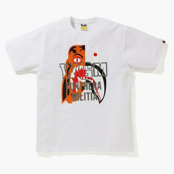 Bape Tiger Shark Tea White