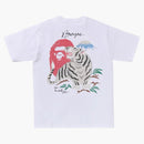 Bape Tiger Souvenir Tea (SS25) Bianco