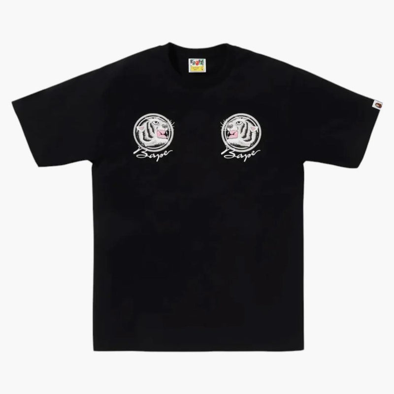 Bape Tiger Souvenir Tea (SS25) Nero