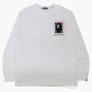 Bape Time to Dreing Relajado Fit L/S Tea White