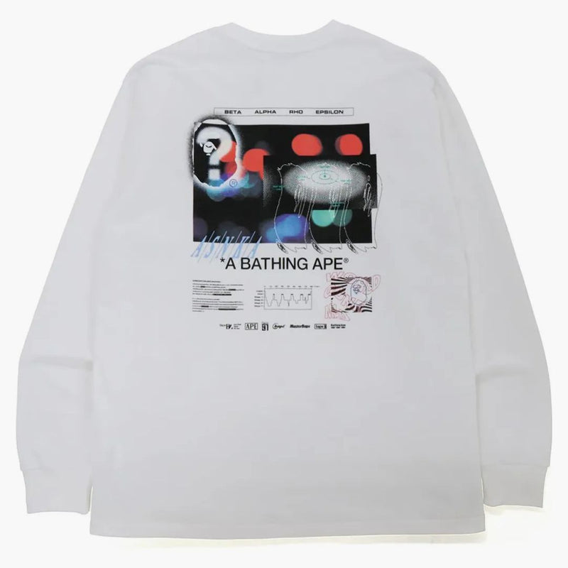 Bape čas na spánek uvolněný fit l/s čaj bílý