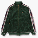 BAPE TONAL SILD CAMO Track Jacket Green
