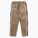 Bape Tonal Solid Camo Track Pants Beige
