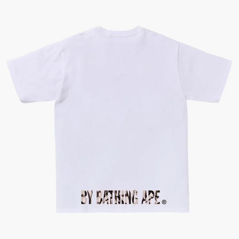 Bape Trial Camo Ape Face Sta Tee White/Beige