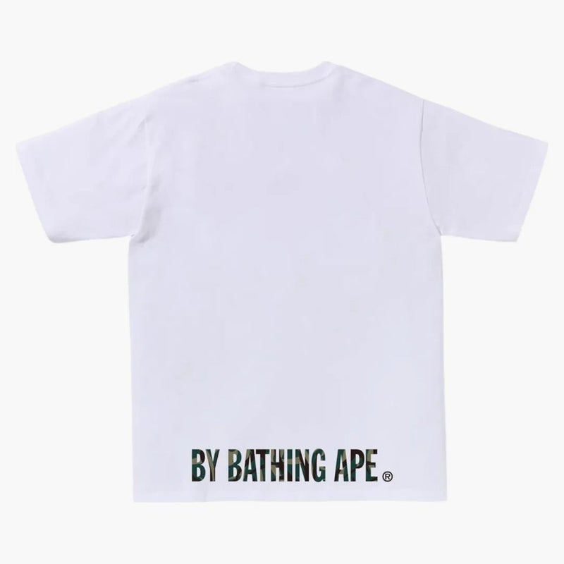 Bape Trial Camo Ape Face Sta Tee White/Green