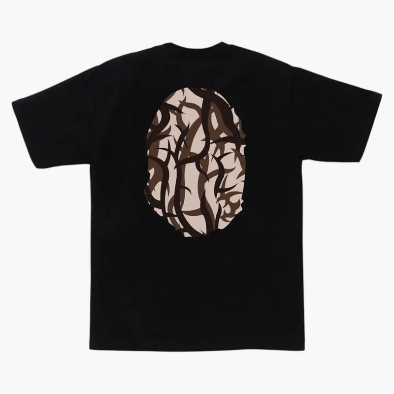 Bape Trial Camo Big Ape Head Tea Black/Beige