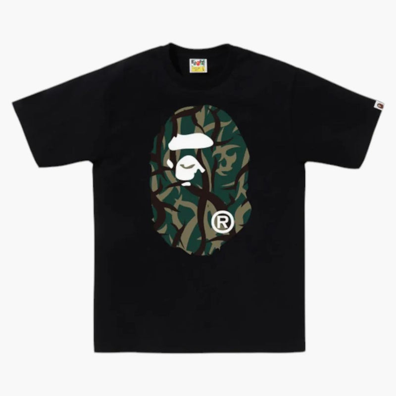 Bape Trial Camo Big Ape Head Tea Black/Green